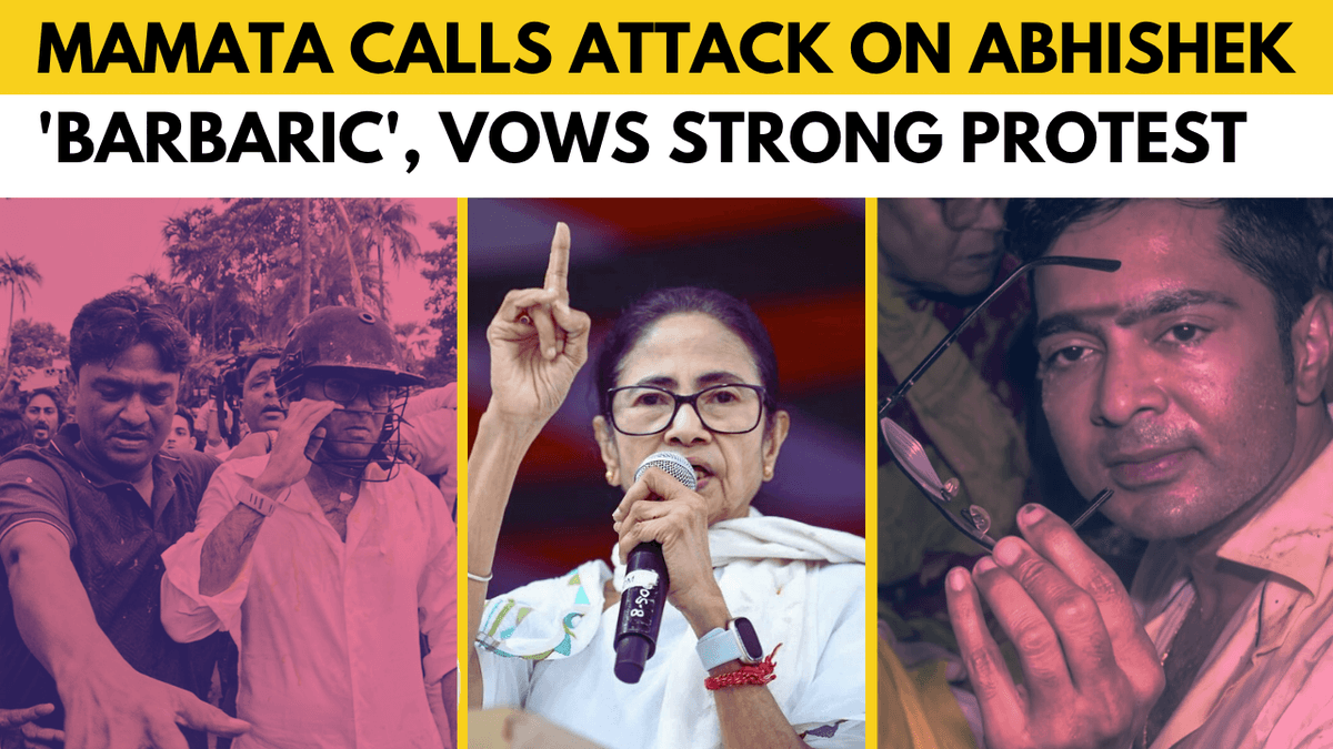 Watch: Mamata slams ‘barbaric’ attack on Abhishek Banerjee, says TMC won’t be intimidated