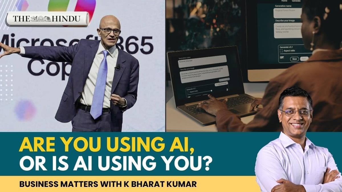 Watch: Are you using AI, or is AI using you? | Business Matters