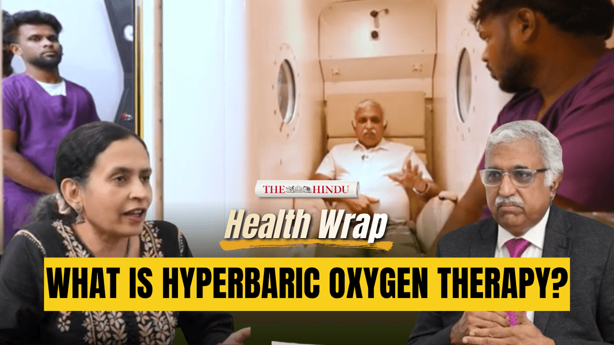 Hyperbaric oxygen therapy: What it is, where it works, and its limits | The Hindu Health Wrap